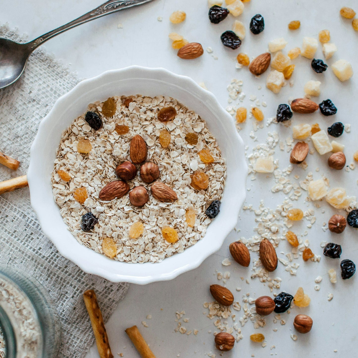 Homemade Multi Grain Breakfast Muesli